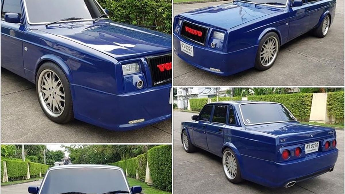 Старенькій Volvo перетворили на Rolls-Royce Phantom: вийшло дуже круто