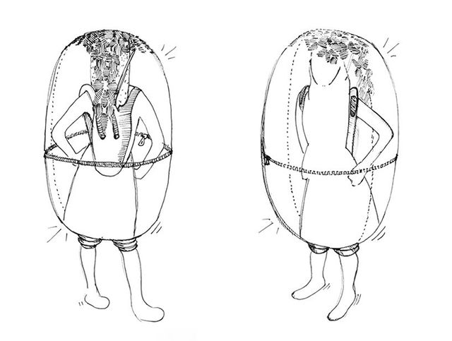 Стильно і безпечно: як виглядає надувна булька Bubble Shield проти COVID-19 - фото 399751