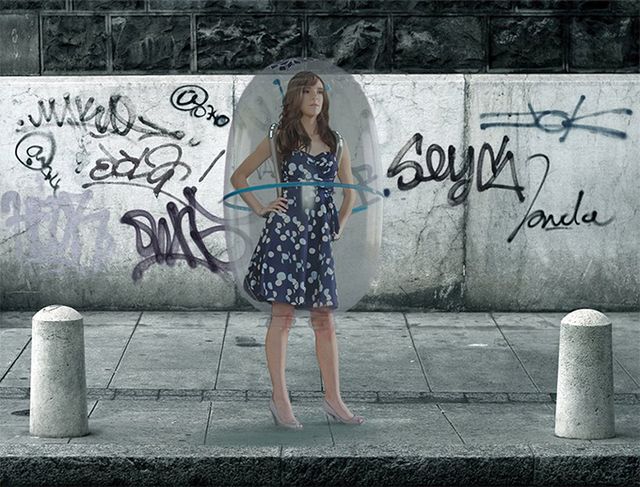 Стильно і безпечно: як виглядає надувна булька Bubble Shield проти COVID-19 - фото 399754