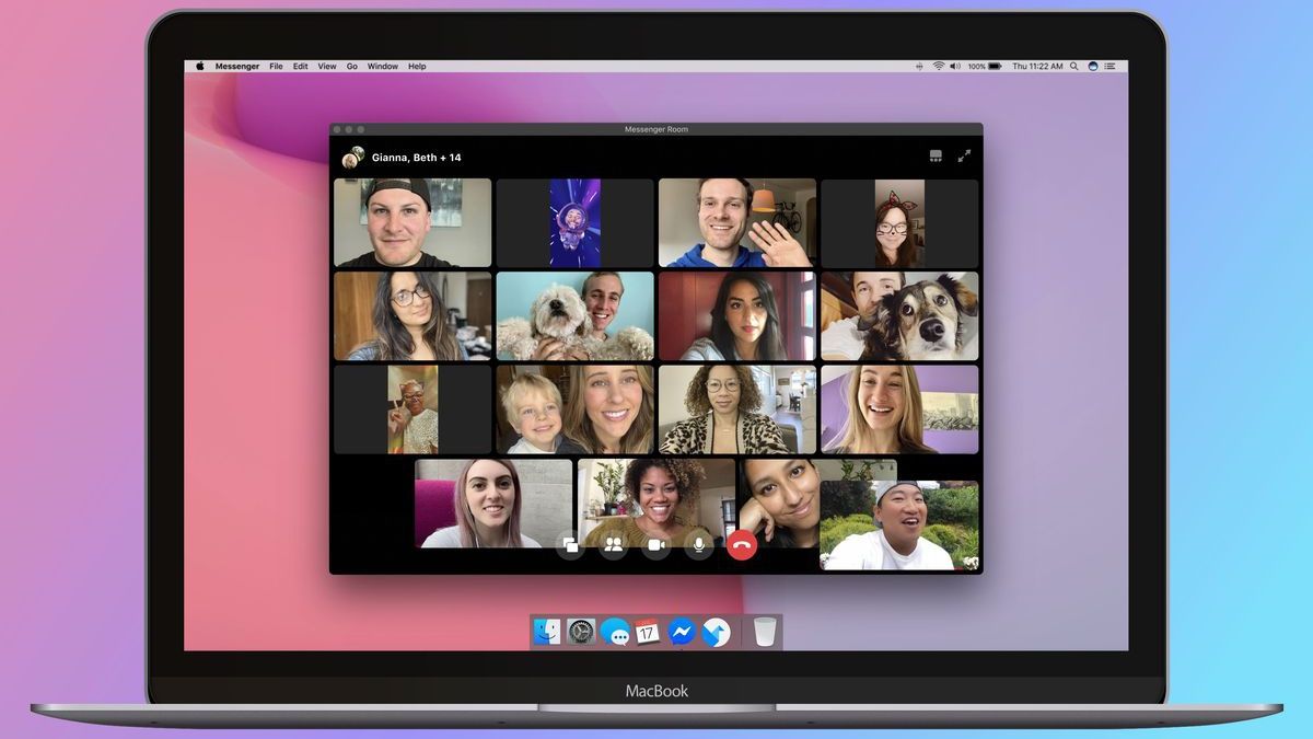 Facebook запускає зручний сервіс групових відеодзвінків Messenger Rooms
