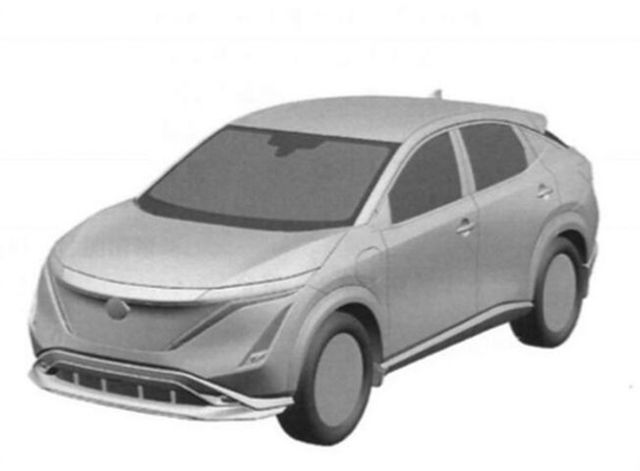 Потужну Nissan Ariya показали на перших фото - фото 400476