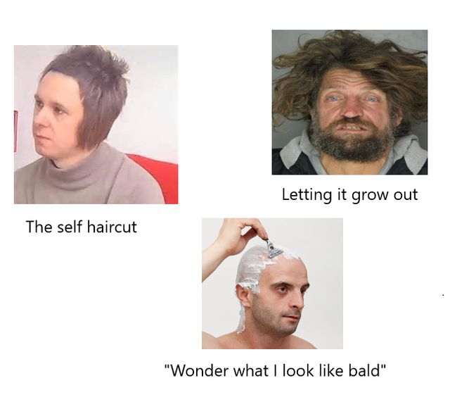 Сам собі перукар: фотодобірка невдалих стрижок, які люди зробили на карантині - фото 401081