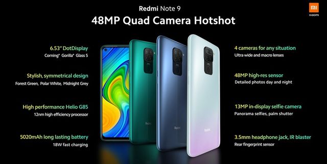 Представлено Redmi Note 9 та Redmi Note 9 Pro: характеристики, ціни та огляд новинок - фото 401158