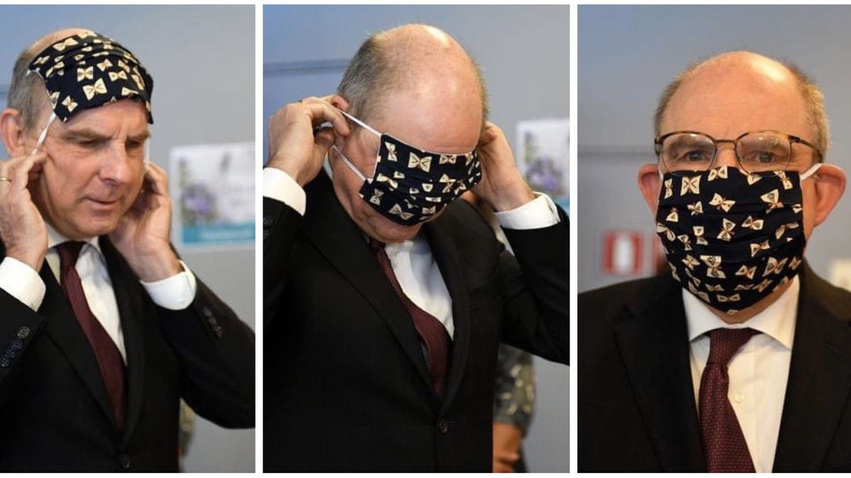 Бельгійський міністр вирішив надіти маску, але щось пішло не так: кумедне відео - фото 1