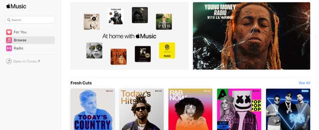 Apple запустила повноцінну веб-версію Apple Music - фото 402162