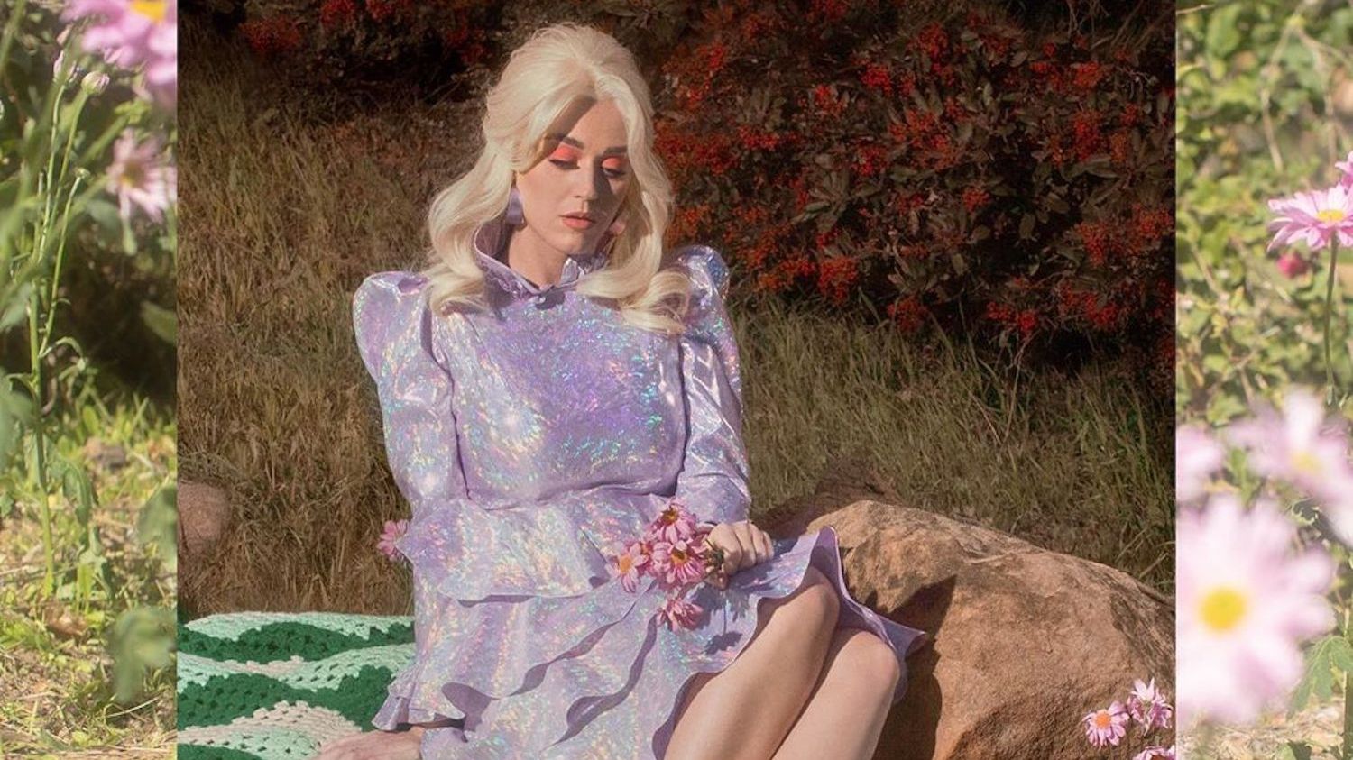 Вагітна Кеті Перрі приміряла образ туалетного паперу