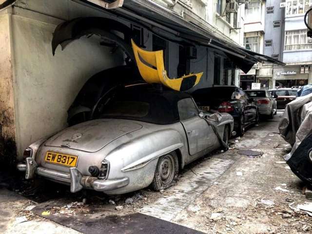 У покинутому гаражі виявили рідкісний родстер Mercedes - фото 402603