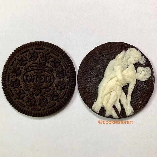 Мистецтво на печиві: канадійка створює картини за допомогою улюбленого смаколика - фото 403075