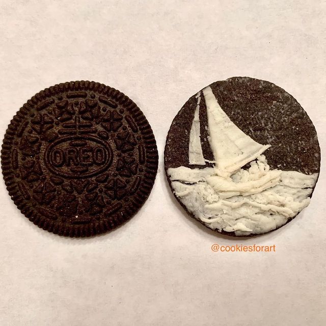 Мистецтво на печиві: канадійка створює картини за допомогою улюбленого смаколика - фото 403079