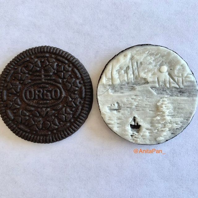 Мистецтво на печиві: канадійка створює картини за допомогою улюбленого смаколика - фото 403083