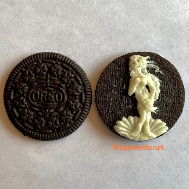 Мистецтво на печиві: канадійка створює картини за допомогою улюбленого смаколика - фото 403084