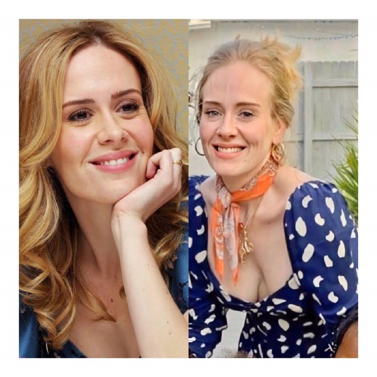 Неймовірна схожість: Адель порівняли з зіркою Американської історії жахів