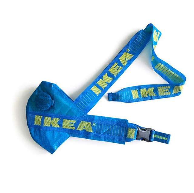 Це геніально: дизайнерка показала, як зробити маску з торбинки IKEA - фото 403907