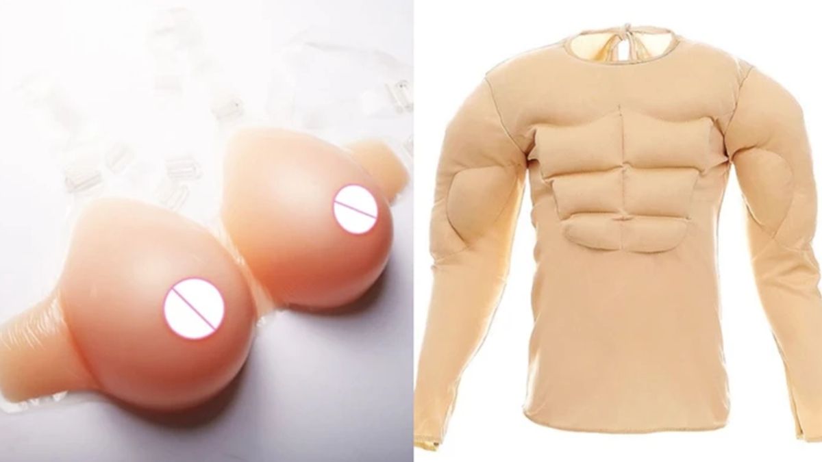 У США продають накладні груди і м'язи для успішних побачень в Zoom