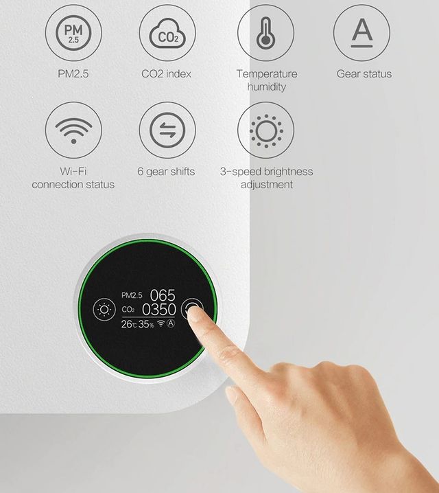 Xiaomi випустила розумний очищувач повітря з функцією обігрівача - фото 404233