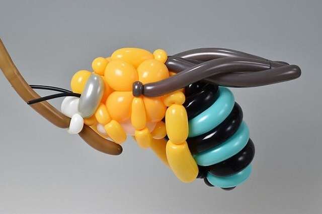 Японець перетворює повітряні кульки на витвори мистецтва - фото 404345