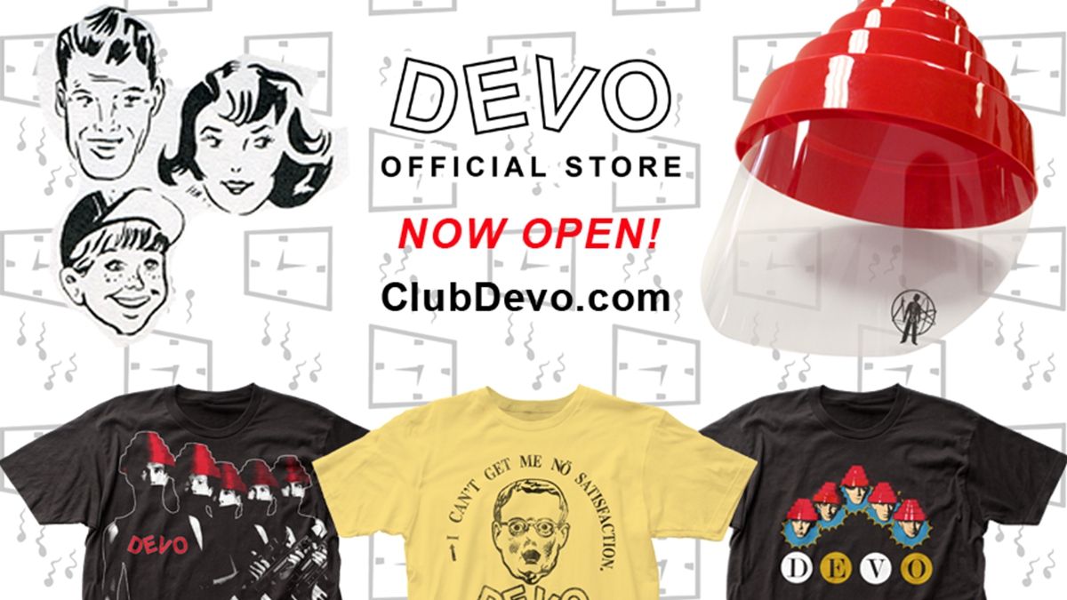 Група Devo випустила фірмовий захист проти зараження коронавірусом