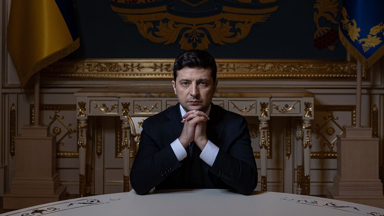 Пресконференція Володимира Зеленського про перший рік президентства: онлайн