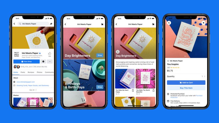Facebook представив сервіс для створення магазинів у своїх соціальних мережах - фото 405057
