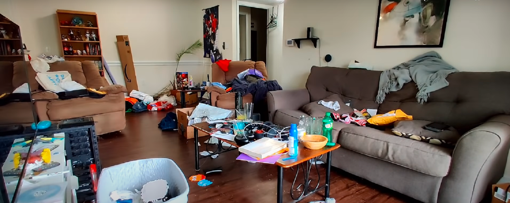 Хлопець показав серйозне прибирання вдома і підкорив мережу (відео)