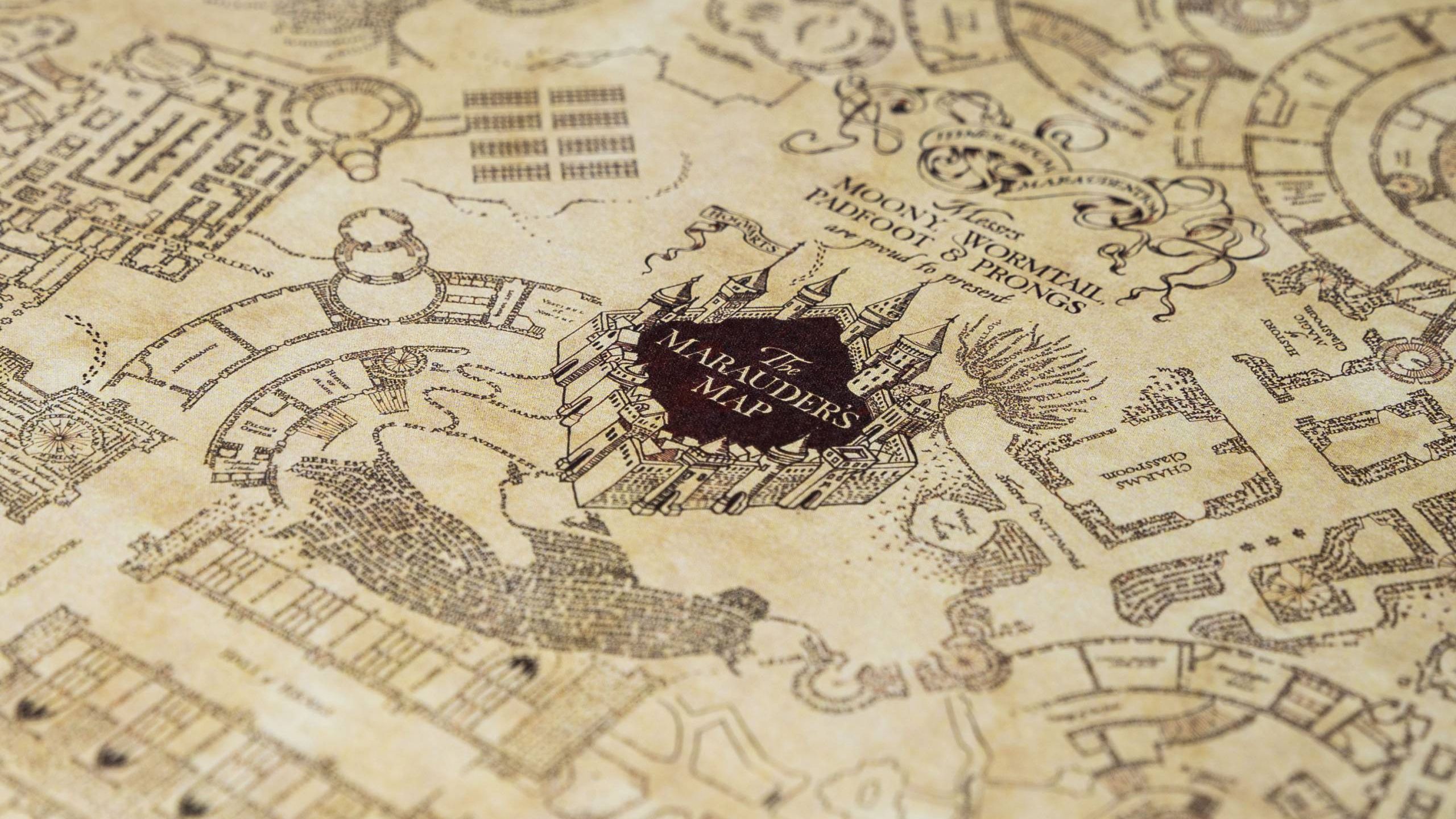 Американка зробила маску, на якій з'являється Карта Мародерів з Гаррі Поттера