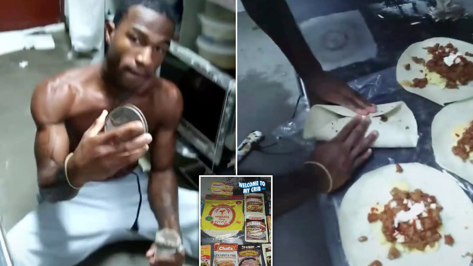 Американський ув'язнений веде кулінарний блог прямо з камери: відео нової зірки мережі