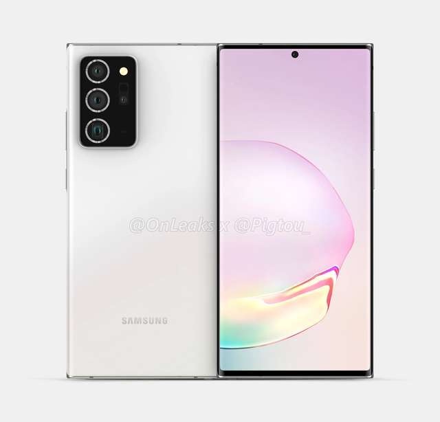 У мережі показали фінальний дизайн топового Samsung Galaxy Note20+ - фото 406116
