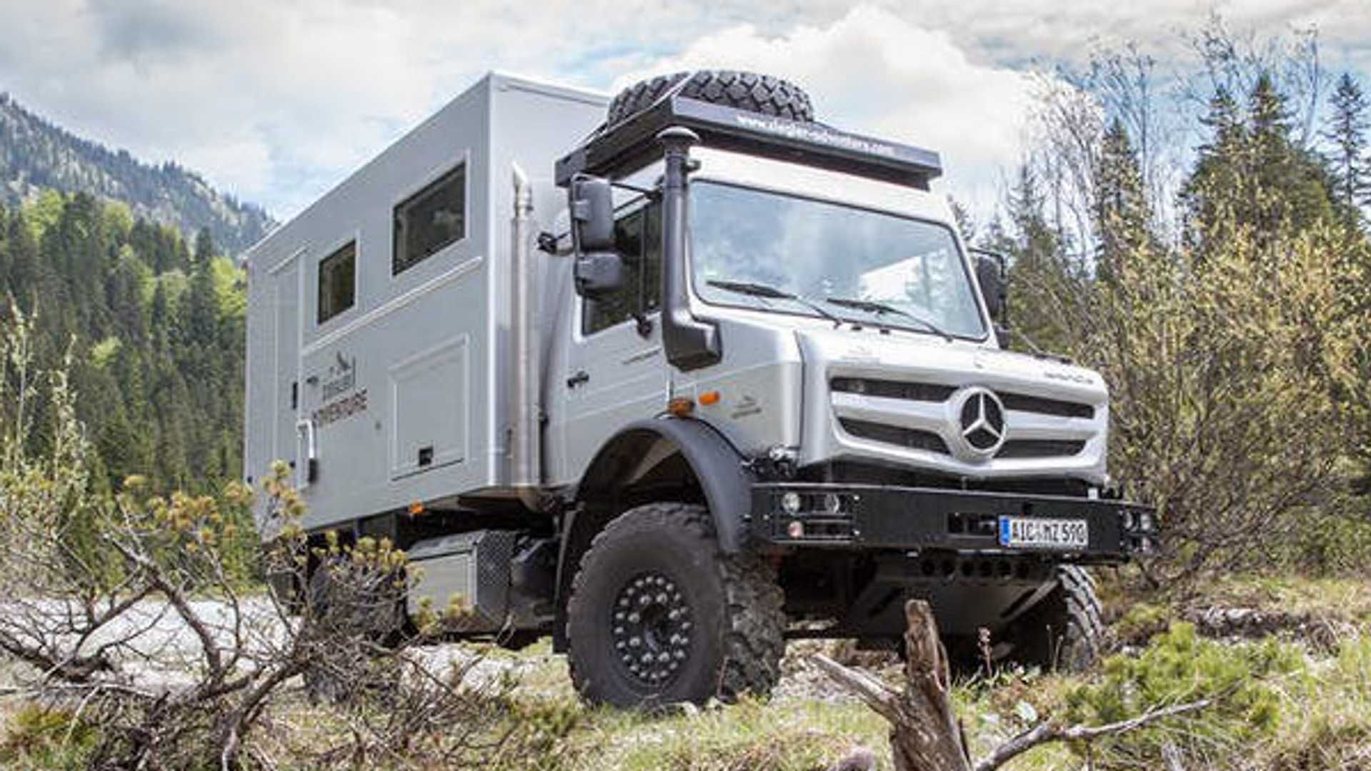 В Україні помітили рідкісний будинок-позашляховик від Mercedes