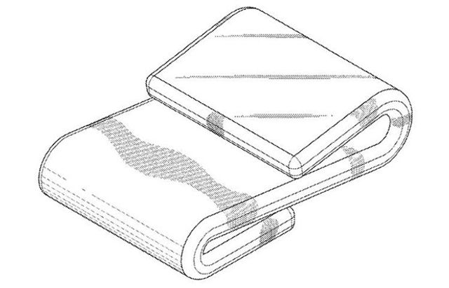 Samsung розробляє смартфон, який можна зігнути у 'вісімку' - фото 407475