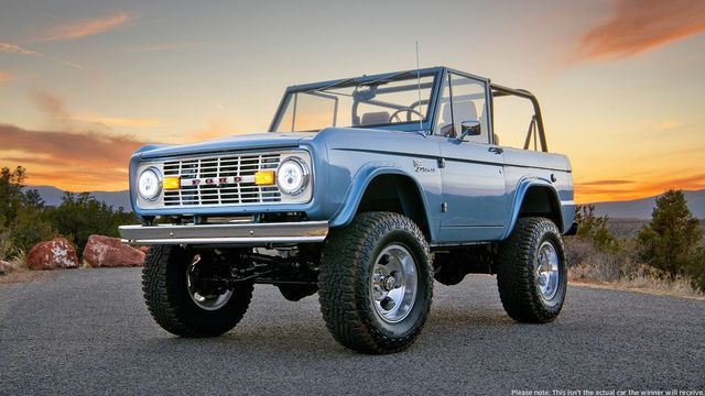 Потужний електричний Ford Bronco розіграють у лотерею: як виграти - фото 407700