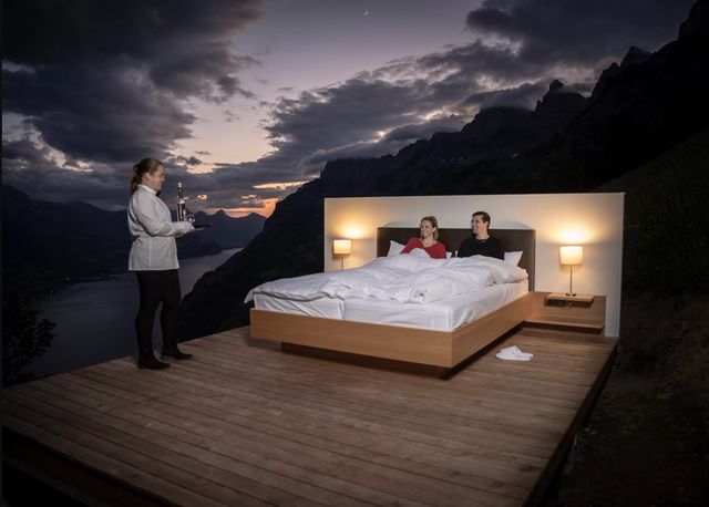 Ідеально для самоізоляції: в Альпах відкрили готель без стін і даху - фото 408216