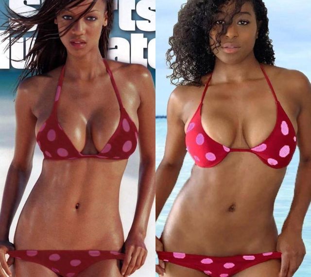 Дівчата повторили культові знімки моделей в купальниках: 10 спекотних прикладів (18+) - фото 408378