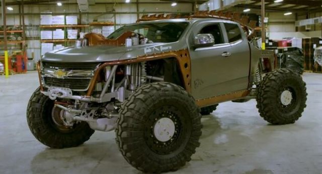 Chevrolet Colorado перетворили на нереальне авто - фото 408764