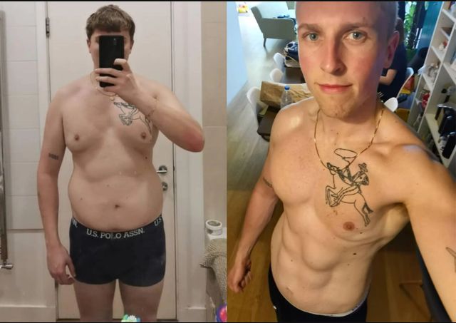 Закомплексований хлопець вагою у 130 кг схуд до невпізнання: промовисті фото - фото 409081