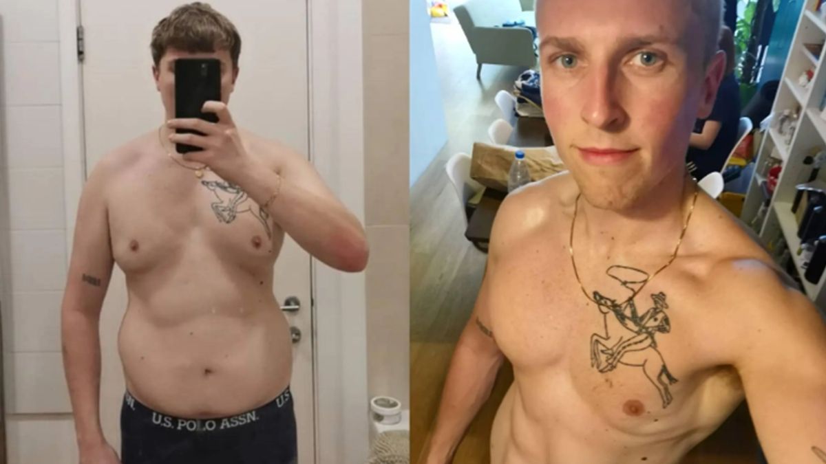 Закомплексований хлопець вагою у 130 кг схуд до невпізнання: промовисті фото