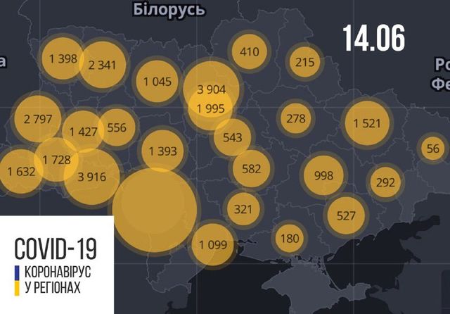 Новини про коронавірус в Україні: скільки хворих на Covid-19 станом на 14 червня - фото 410002