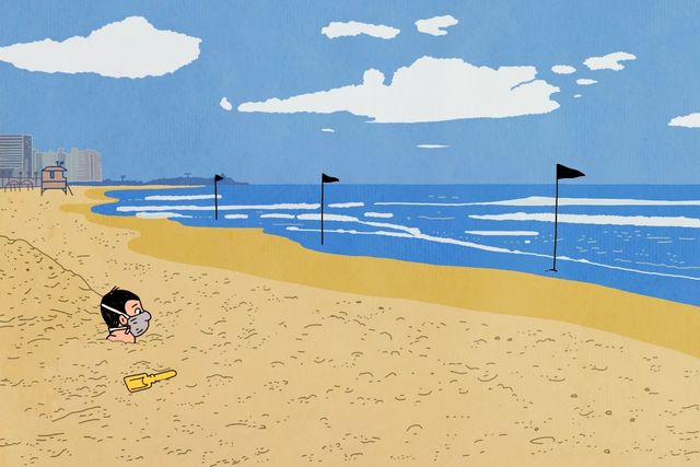 Художники з різних країн світу намалювали листівки на тему пандемії - фото 410057