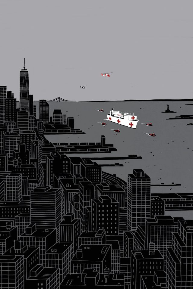 Художники з різних країн світу намалювали листівки на тему пандемії - фото 410059