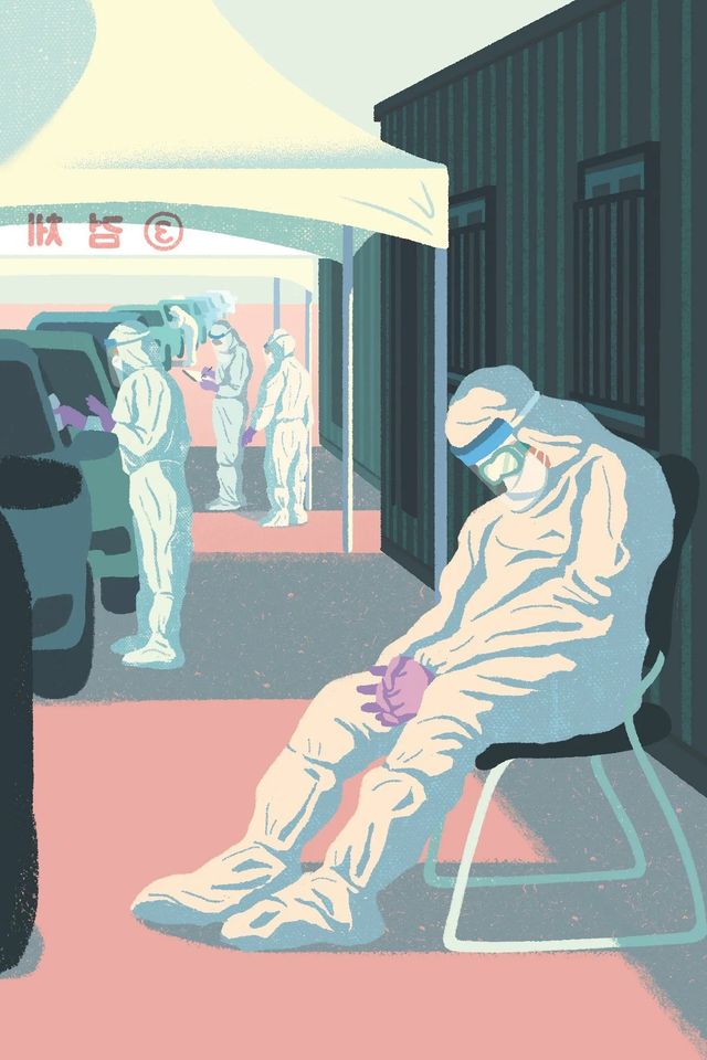 Художники з різних країн світу намалювали листівки на тему пандемії - фото 410061