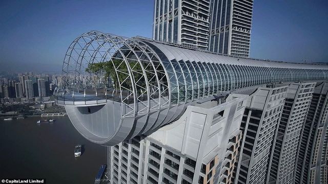 У Китаї побудували горизонтальний хмарочос: вражаючі фото - фото 410135