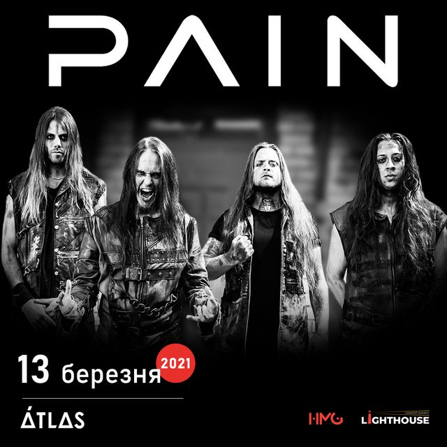 Музичний гурт PAIN буде з концертом у Києві у 2021 році - фото 410328
