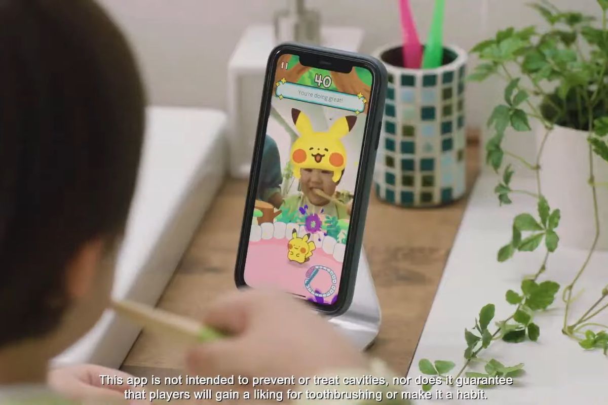 Покемони навчать дітей чистити зуби