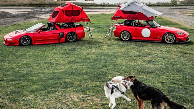 Американець перетворив Honda NSX на автодім, аби подорожувати з собакою - фото 411174