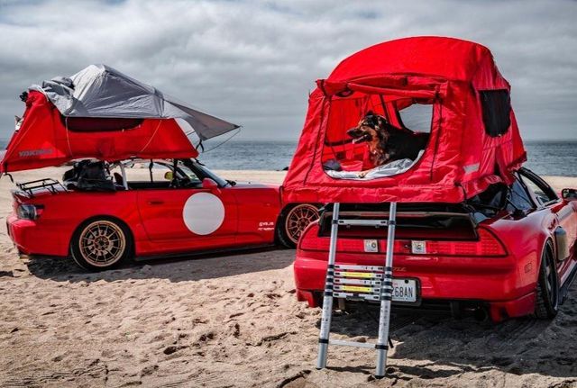 Американець перетворив Honda NSX на автодім, аби подорожувати з собакою - фото 411176