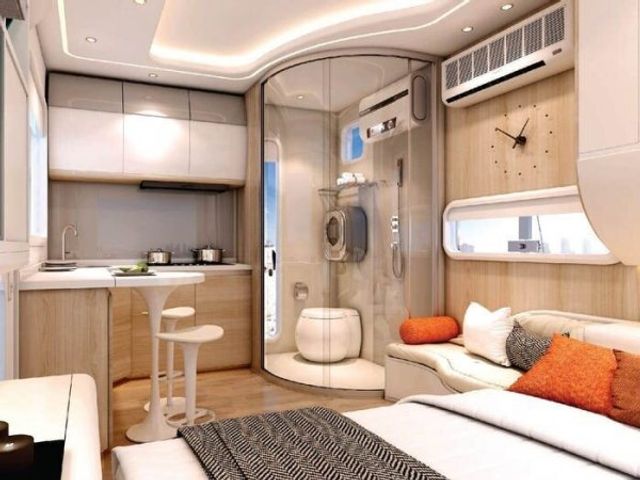 Як виглядає розумний дім на 25 квадратних метрах: фото - фото 411348