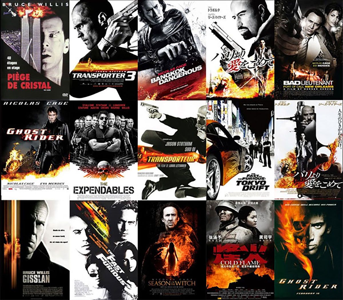 Фотограф показав, що всі постери до фільмів насправді однакові