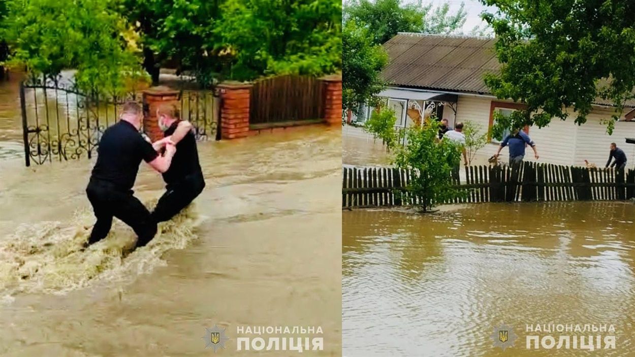 Шокуючі фото та відео негоди в Україні: як виглядають затоплені вулиці та подвір'я