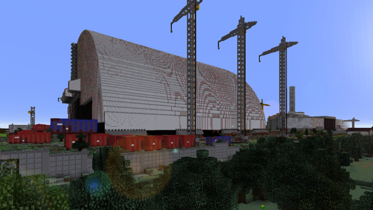 Чорнобильську АЕС у Minecraft - фото 1