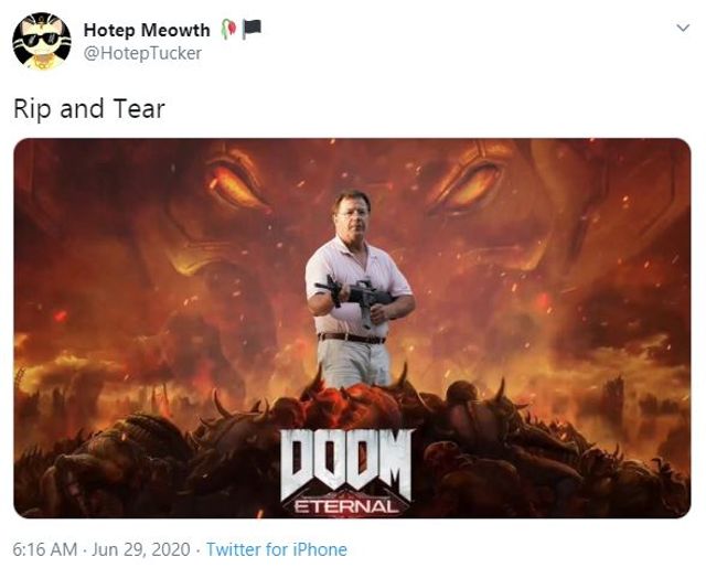 У США подружжя зі зброєю зустріло мітингувальників, і відразу ж стало зіркою мережі - фото 413158