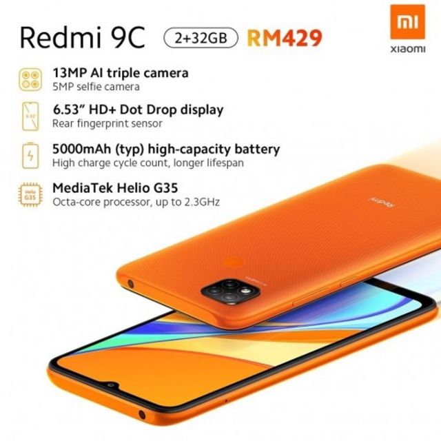 Xiaomi представила ультрабюджетні смартфони Redmi 9A та Redmi 9C - фото 413193